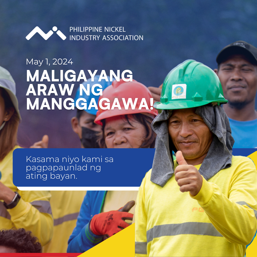 Happy Labor Day 2024 from PNIA Philippine Nickel Industry Association