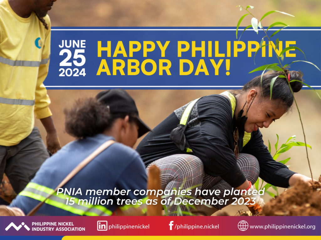 PNIAArborDay2024 Philippine Nickel Industry Association